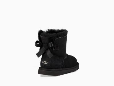 UGG Mini Bailey Bow II Boots for Big Kids - Black India